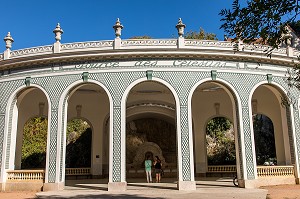 PAVILLON DE LA SOURCE DES CELESTINS, STATION THERMALE, HALL REALISE DANS UN STYLE NEO-CLASSIQUE PAR L'ARCHITECTE LUCIEN WOOG, VICHY, ALLIER, REGION AUVERGNE-RHONE-ALPES, FRANCE 