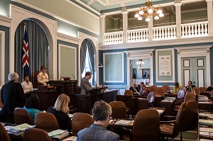 REYKJAVIK, CAPITALE DE L’ISLANDE, EUROPE 