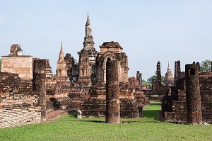 PARC HISTORIQUE DE SUKHOTHAI, THAILANDE, ASIE 