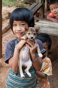 ETHNIE AKHA, THAILANDE, ASIE 