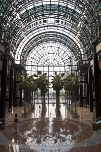 VERRIERE DU WORLD FINANCIAL CENTER, VERRIERE RECONSTRUITE APRES LES ATTENTATS DU 11 SEPTEMBRE 2001, WORLD FINANCIAL CENTER, MANHATTAN, NEW YORK, ETATS-UNIS D'AMERIQUE, USA 