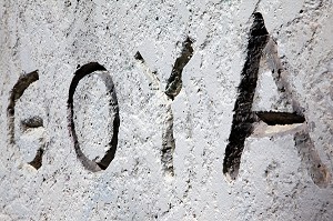 MONUMENT A LA MEMOIRE DE GOYA, PARQUE DEL OESTE, MADRID, ESPAGNE 