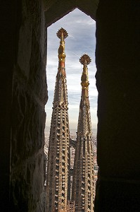 LA SAGRADA FAMILIA, BARCELONE, ESPAGNE, EUROPE 