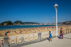 SAINT SEBASTIEN, DONOSTIA, CAPITALE EUROPEENNE DE LA CULTURE 2016, PAYS BASQUE, ESPAGNE 