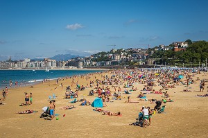 SAINT SEBASTIEN, DONOSTIA, CAPITALE EUROPEENNE DE LA CULTURE 2016, PAYS BASQUE, ESPAGNE 