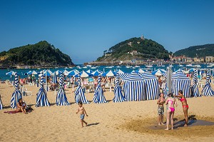 SAINT SEBASTIEN, DONOSTIA, CAPITALE EUROPEENNE DE LA CULTURE 2016, PAYS BASQUE, ESPAGNE 