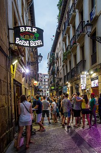 SAINT SEBASTIEN, DONOSTIA, CAPITALE EUROPEENNE DE LA CULTURE 2016, PAYS BASQUE, ESPAGNE 