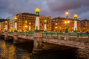 SAINT SEBASTIEN, DONOSTIA, CAPITALE EUROPEENNE DE LA CULTURE 2016, PAYS BASQUE, ESPAGNE 