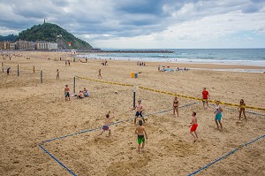 SAINT SEBASTIEN, DONOSTIA, CAPITALE EUROPEENNE DE LA CULTURE 2016, PAYS BASQUE, ESPAGNE 