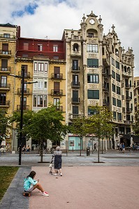 SAINT SEBASTIEN, DONOSTIA, CAPITALE EUROPEENNE DE LA CULTURE 2016, PAYS BASQUE, ESPAGNE 