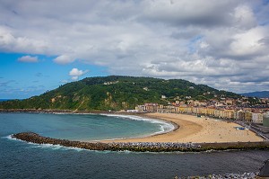 SAINT SEBASTIEN, DONOSTIA, CAPITALE EUROPEENNE DE LA CULTURE 2016, PAYS BASQUE, ESPAGNE 