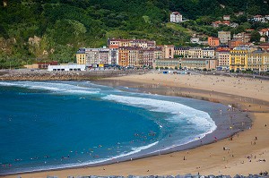 SAINT SEBASTIEN, DONOSTIA, CAPITALE EUROPEENNE DE LA CULTURE 2016, PAYS BASQUE, ESPAGNE 