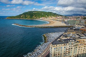 SAINT SEBASTIEN, DONOSTIA, CAPITALE EUROPEENNE DE LA CULTURE 2016, PAYS BASQUE, ESPAGNE 