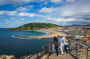 SAINT SEBASTIEN, DONOSTIA, CAPITALE EUROPEENNE DE LA CULTURE 2016, PAYS BASQUE, ESPAGNE 