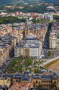 SAINT SEBASTIEN, DONOSTIA, CAPITALE EUROPEENNE DE LA CULTURE 2016, PAYS BASQUE, ESPAGNE 