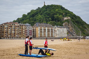 SAINT SEBASTIEN, DONOSTIA, CAPITALE EUROPEENNE DE LA CULTURE 2016, PAYS BASQUE, ESPAGNE 