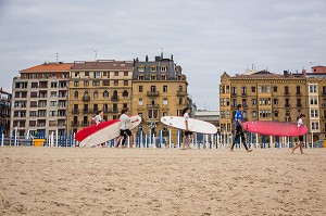 SAINT SEBASTIEN, DONOSTIA, CAPITALE EUROPEENNE DE LA CULTURE 2016, PAYS BASQUE, ESPAGNE 