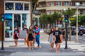 SAINT SEBASTIEN, DONOSTIA, CAPITALE EUROPEENNE DE LA CULTURE 2016, PAYS BASQUE, ESPAGNE 