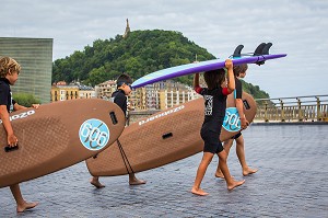 SAINT SEBASTIEN, DONOSTIA, CAPITALE EUROPEENNE DE LA CULTURE 2016, PAYS BASQUE, ESPAGNE 