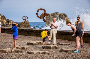 SAINT SEBASTIEN, DONOSTIA, CAPITALE EUROPEENNE DE LA CULTURE 2016, PAYS BASQUE, ESPAGNE 