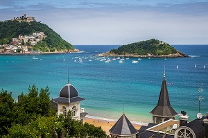 SAINT SEBASTIEN, DONOSTIA, CAPITALE EUROPEENNE DE LA CULTURE 2016, PAYS BASQUE, ESPAGNE 