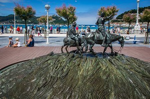 SAINT SEBASTIEN, DONOSTIA, CAPITALE EUROPEENNE DE LA CULTURE 2016, PAYS BASQUE, ESPAGNE 