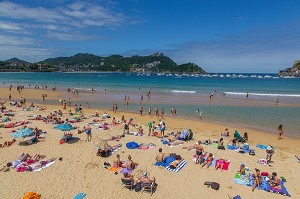 SAINT SEBASTIEN, DONOSTIA, CAPITALE EUROPEENNE DE LA CULTURE 2016, PAYS BASQUE, ESPAGNE 