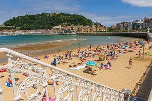 SAINT SEBASTIEN, DONOSTIA, CAPITALE EUROPEENNE DE LA CULTURE 2016, PAYS BASQUE, ESPAGNE 