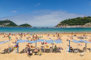 SAINT SEBASTIEN, DONOSTIA, CAPITALE EUROPEENNE DE LA CULTURE 2016, PAYS BASQUE, ESPAGNE 
