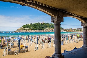 SAINT SEBASTIEN, DONOSTIA, CAPITALE EUROPEENNE DE LA CULTURE 2016, PAYS BASQUE, ESPAGNE 