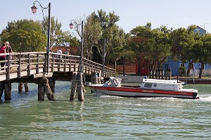 ILE DE BURANO, LAGUNE DE VENISE, ITALIE 