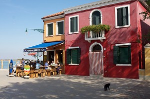 ILE DE BURANO, LAGUNE DE VENISE, ITALIE 