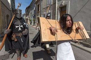 FETE DE LA SAINT-LOUIS, AIGUES-MORTES, GARD (30), FRANCE 
