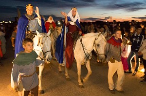 FETE DE LA SAINT-LOUIS, AIGUES-MORTES, GARD (30), FRANCE 