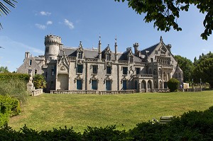 LE CHATEAU DE KERIOLET, CONCARNEAU, (29) FINISTERE, BRETAGNE, FRANCE 