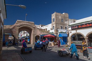 ESSAOUIRA, MOGADOR, CITE PORTUAIRE, COTE ATLANTIQUE, MAROC, AFRIQUE DU NORD 