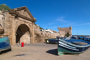 ESSAOUIRA, MOGADOR, CITE PORTUAIRE, COTE ATLANTIQUE, MAROC, AFRIQUE DU NORD 