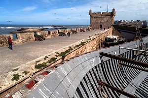 ESSAOUIRA, MOGADOR, CITE PORTUAIRE, COTE ATLANTIQUE, MAROC, AFRIQUE DU NORD 