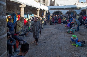 ESSAOUIRA, MOGADOR, CITE PORTUAIRE, COTE ATLANTIQUE, MAROC, AFRIQUE DU NORD 