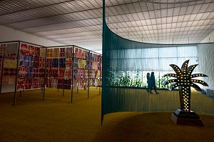 EXPOSITION JARDIN INFINI, DE GIVERNY A L'AMAZONIE, CENTRE POMPIDOU METZ, (57) MOSELLE, LORRAINE 