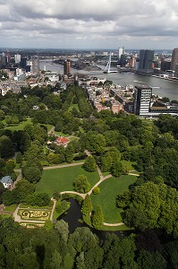 ROTTERDAM, VILLE PORTUAIRE, PAYS BAS 