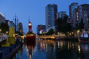 ROTTERDAM, VILLE PORTUAIRE, PAYS BAS 