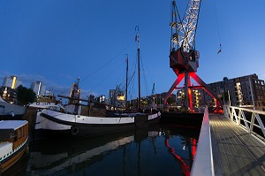 ROTTERDAM, VILLE PORTUAIRE, PAYS BAS 