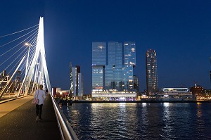 ROTTERDAM, VILLE PORTUAIRE, PAYS BAS 