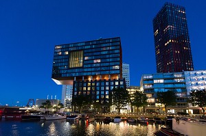 ROTTERDAM, VILLE PORTUAIRE, PAYS BAS 