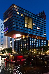 ROTTERDAM, VILLE PORTUAIRE, PAYS BAS 
