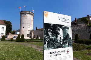 VILLE DE VERNON, (27) EURE, HAUTE-NORMANDIE 