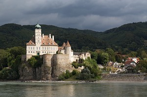 CHATEAU DE SCHONBUHEL, BASSE AUTRICHE, PLAINE DE LA WACHAU, VALLEE DU DANUBE. AUTRICHE 