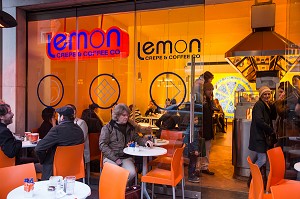 LEMON CREPE ET COFFEE CO, DAWSON STREET, DUBLIN, IRLANDE 