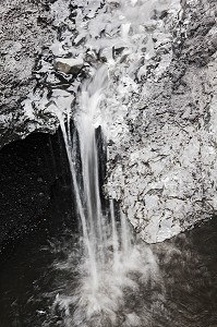 LE MYRDALSJOKULL EST LE QUATRIEME PLUS GRAND GLACIER DU PAYS, COTE SUD DE L'ISLANDE, EUROPE 